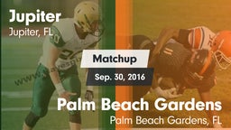 Matchup: Jupiter vs. Palm Beach Gardens  2015