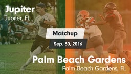 Matchup: Jupiter vs. Palm Beach Gardens  2016