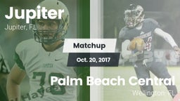 Matchup: Jupiter vs. Palm Beach Central  2017