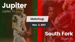 Matchup: Jupiter vs. South Fork  2017