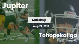 Matchup: Jupiter vs. Tohopekaliga  2018