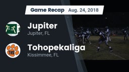 Recap: Jupiter  vs. Tohopekaliga  2018