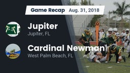 Recap: Jupiter  vs. Cardinal Newman   2018