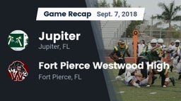Recap: Jupiter  vs. Fort Pierce Westwood High 2018