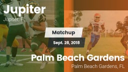 Matchup: Jupiter vs. Palm Beach Gardens  2018