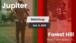 Matchup: Jupiter vs. Forest Hill  2018