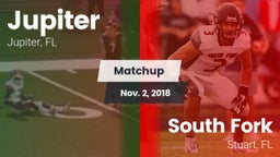 Matchup: Jupiter vs. South Fork  2018