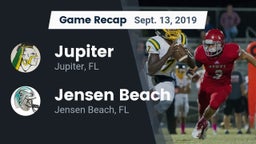 Recap: Jupiter  vs. Jensen Beach  2019