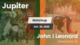 Matchup: Jupiter vs. John I Leonard  2020