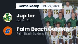 Recap: Jupiter  vs. Palm Beach Gardens  2021