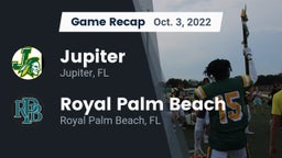 Recap: Jupiter  vs. Royal Palm Beach  2022