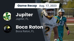 Recap: Jupiter  vs. Boca Raton  2023