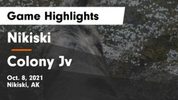 Nikiski  vs Colony Jv Game Highlights - Oct. 8, 2021