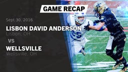 Recap: Lisbon David Anderson  vs. Wellsville  2016