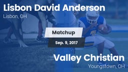 Matchup: Anderson vs. Valley Christian  2017