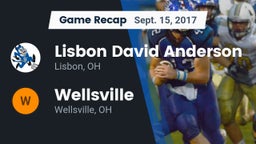 Recap: Lisbon David Anderson  vs. Wellsville  2017