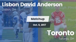 Matchup: Anderson vs. Toronto 2017