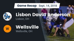 Recap: Lisbon David Anderson  vs. Wellsville  2018