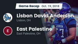 Recap: Lisbon David Anderson  vs. East Palestine  2018