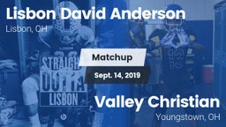 Matchup: Anderson vs. Valley Christian  2019