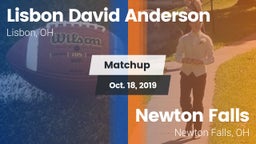 Matchup: Anderson vs. Newton Falls  2019
