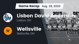Recap: Lisbon David Anderson  vs. Wellsville  2020