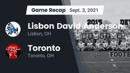 Recap: Lisbon David Anderson  vs. Toronto 2021