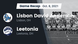 Recap: Lisbon David Anderson  vs. Leetonia  2021