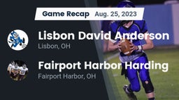 Recap: Lisbon David Anderson  vs. Fairport Harbor Harding  2023