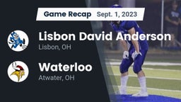 Recap: Lisbon David Anderson  vs. Waterloo  2023