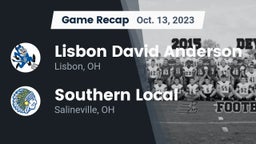 Recap: Lisbon David Anderson  vs. Southern Local  2023