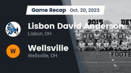 Recap: Lisbon David Anderson  vs. Wellsville  2023