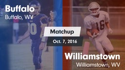 Matchup: Buffalo vs. Williamstown  2016