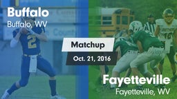 Matchup: Buffalo vs. Fayetteville  2016