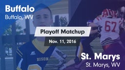 Matchup: Buffalo vs. St. Marys  2016