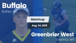 Matchup: Buffalo vs. Greenbrier West  2018