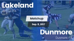 Matchup: Lakeland vs. Dunmore  2017