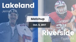 Matchup: Lakeland vs. Riverside  2017