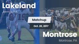 Matchup: Lakeland vs. Montrose  2017