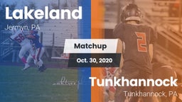 Matchup: Lakeland vs. Tunkhannock  2020