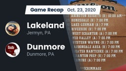 Recap: Lakeland  vs. Dunmore  2020