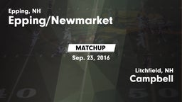 Matchup: Epping/Newmarket vs. Campbell  2016