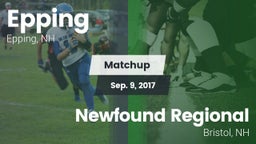 Matchup: Epping  vs. Newfound Regional  2017
