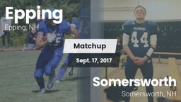 Matchup: Epping  vs. Somersworth  2017