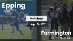 Matchup: Epping  vs. Farmington  2017