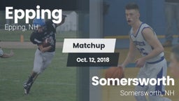 Matchup: Epping  vs. Somersworth  2018