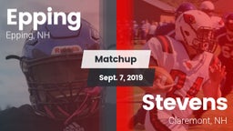 Matchup: Epping  vs. Stevens  2019