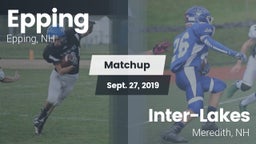 Matchup: Epping  vs. Inter-Lakes  2019