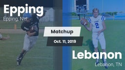 Matchup: Epping  vs. Lebanon  2019
