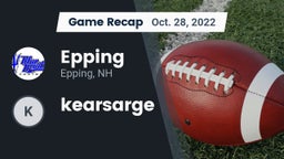 Recap: Epping  vs. kearsarge 2022